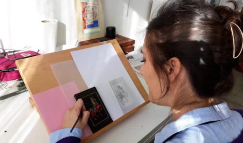 "Enluminures", Aurélie Vetro expose à Visé