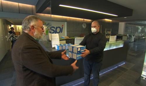 "Le commerce liégeois" fournit ses masques aux commerçants