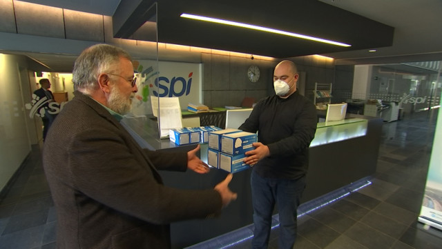 "Le commerce liégeois" fournit ses masques aux commerçants