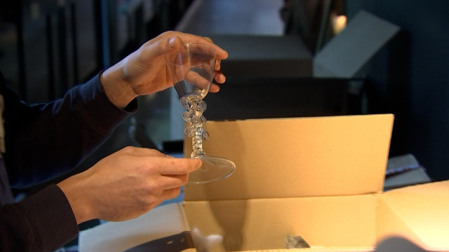 Le Grand Curtius met à l'abri sa collection de verres