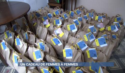 "Noël avec Elles" : des cadeaux pour les dames dans la précarité