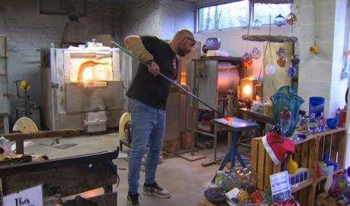 Souffler sa boule de Noël