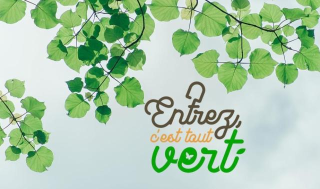 Entrez c'est tout vert !