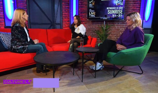 avec la comédienne Aure Atika et la réalisatrice Jennifer Devoldère
