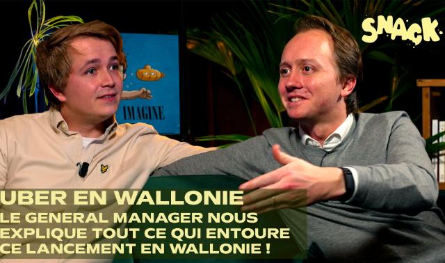 Lancement d'Uber en Wallonie, le General Manager d’Uber Belgique nous explique tout