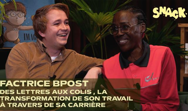 Une factrice bpost nous explique la transformation de son travail