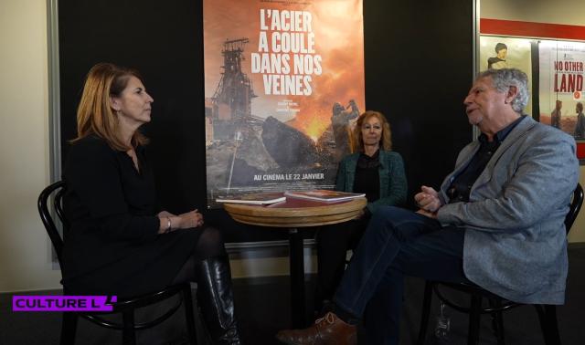 avec "L'acier a coulé dans nos veines" de Thierry Michel et Christine Pireaux