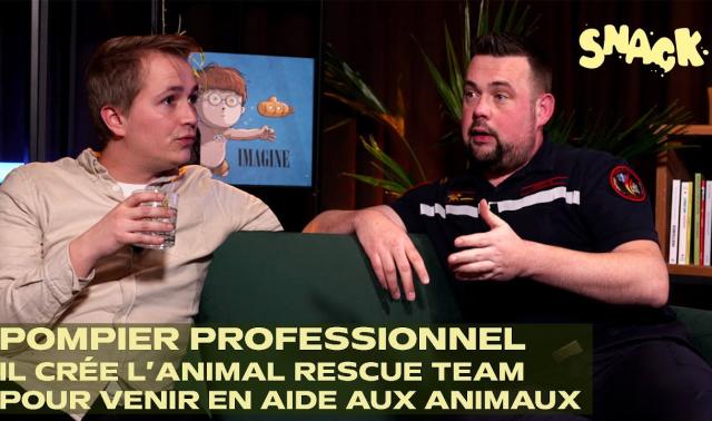 Pompier professionnel, il crée l'animal rescue team pour venir en aide aux animaux