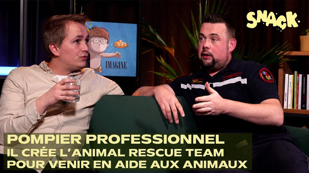 Pompier professionnel, il crée l'animal rescue team pour venir en aide aux animaux