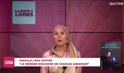 Pascale Lora Schyns, Le dernier mouchoir de Charles Aznavour.