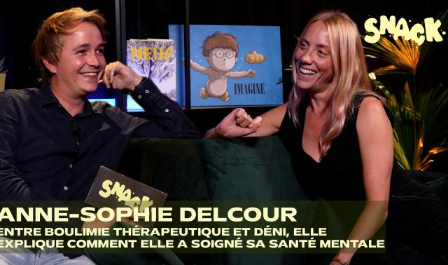 Snack - 50.000€ pour soigner ses peurs et sa santé mentale: le parcours incroyable d’Anne-Sophie Delcour