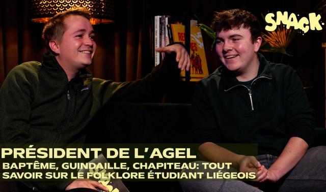 Folklore étudiant : le président de l'association générale des étudiants liégeois nous explique tout