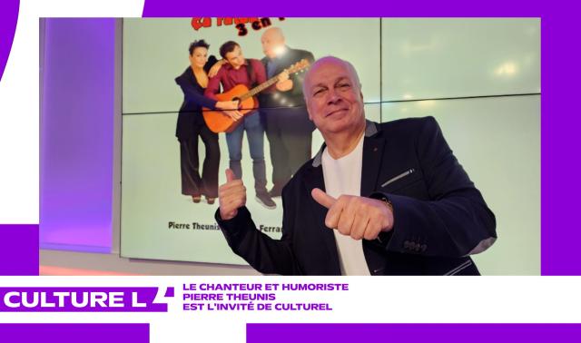 avec le chanteur et humoriste Pierre Theunis
