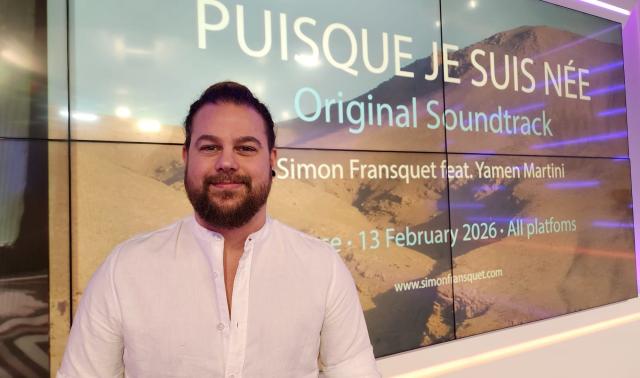 avec le compositeur Simon Fransquet