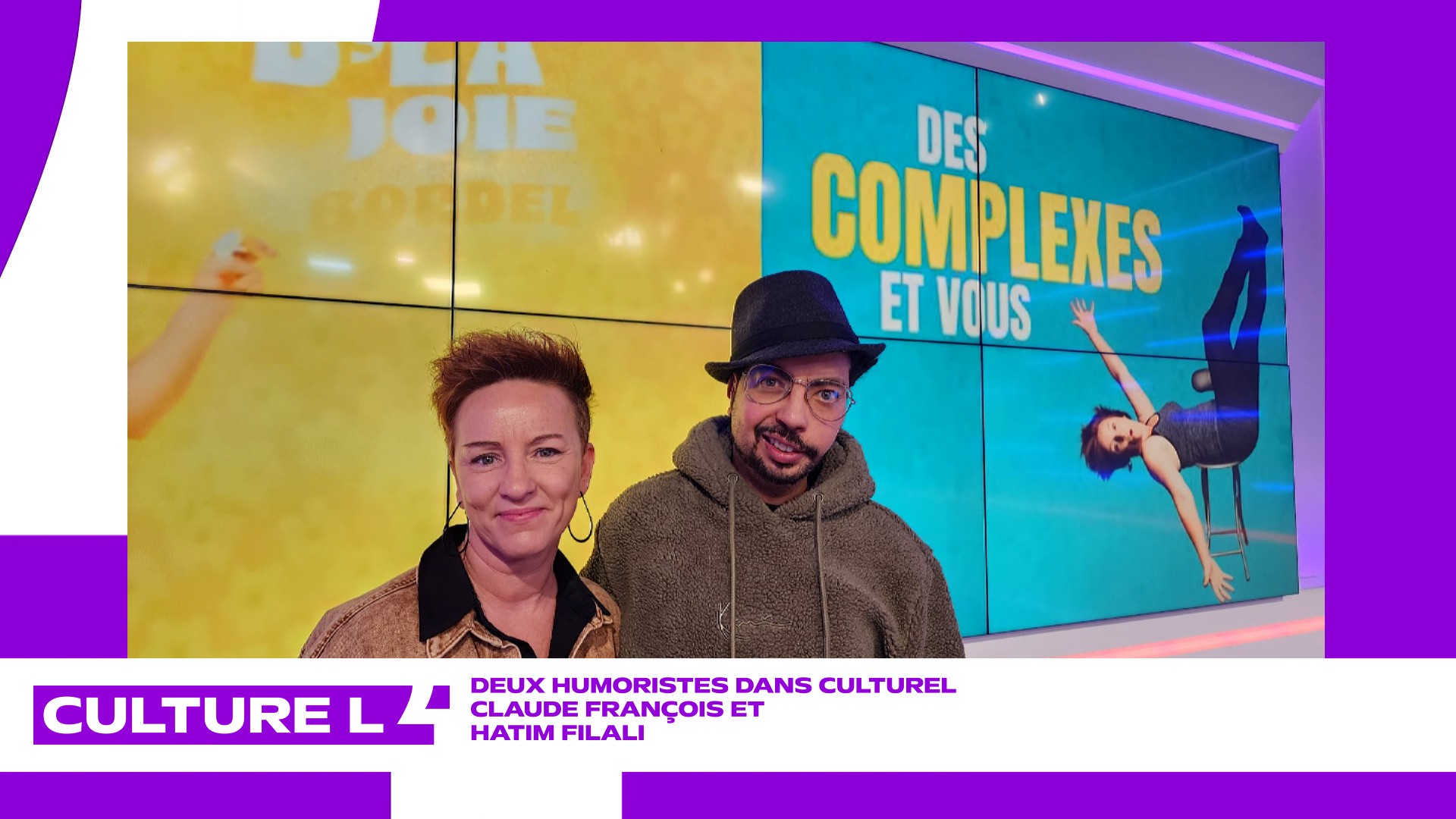 avec les humoristes Claude François et Hatim Filali