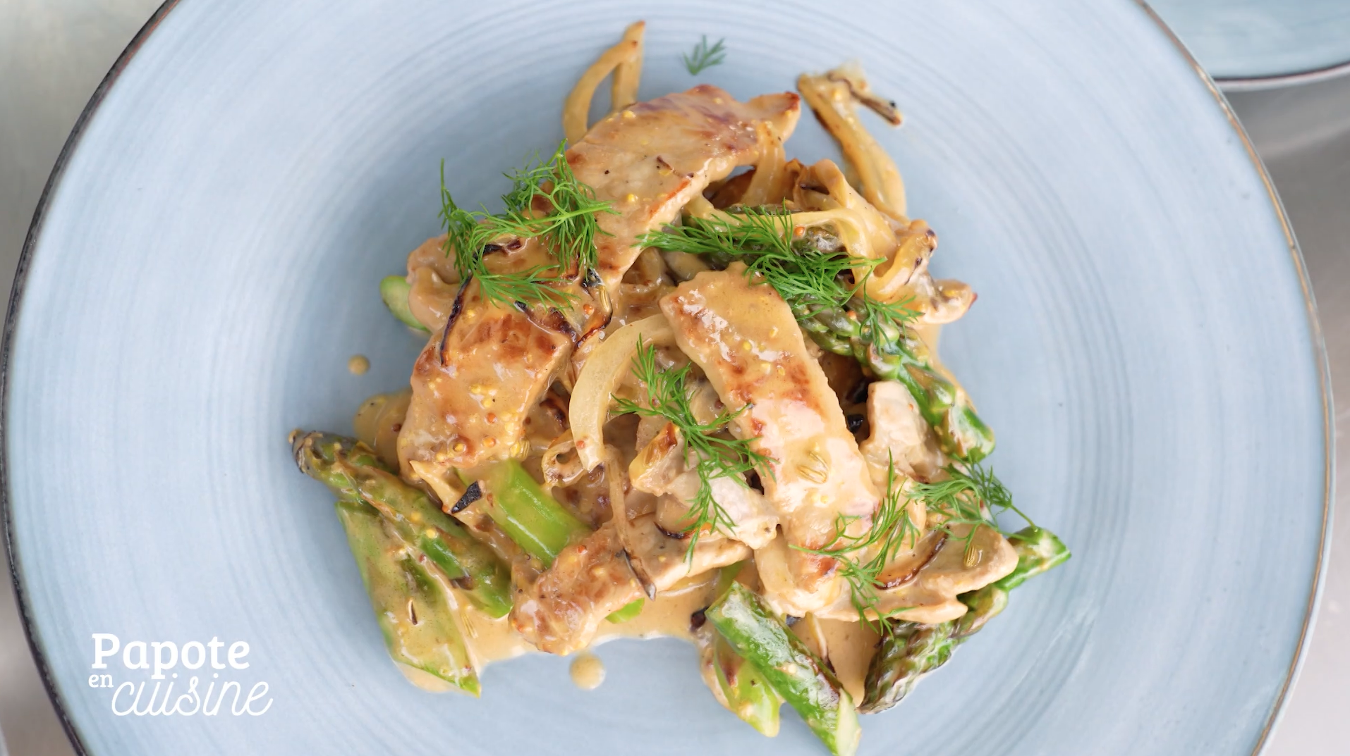 Veau aux asperges