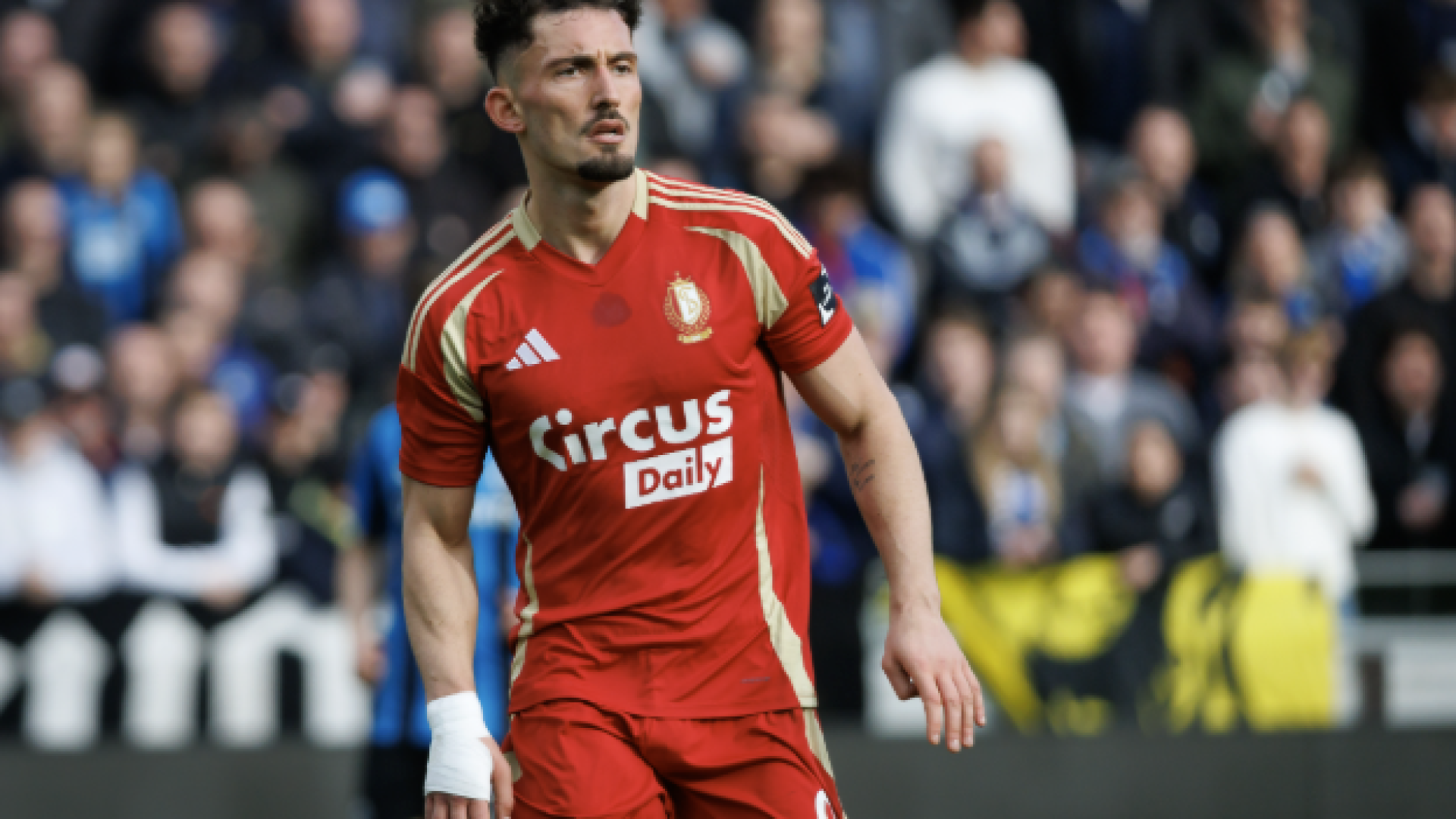 Andi Zeqiri, le dernier transfert du Standard au mercato, lors de sa précédente saison à Liège