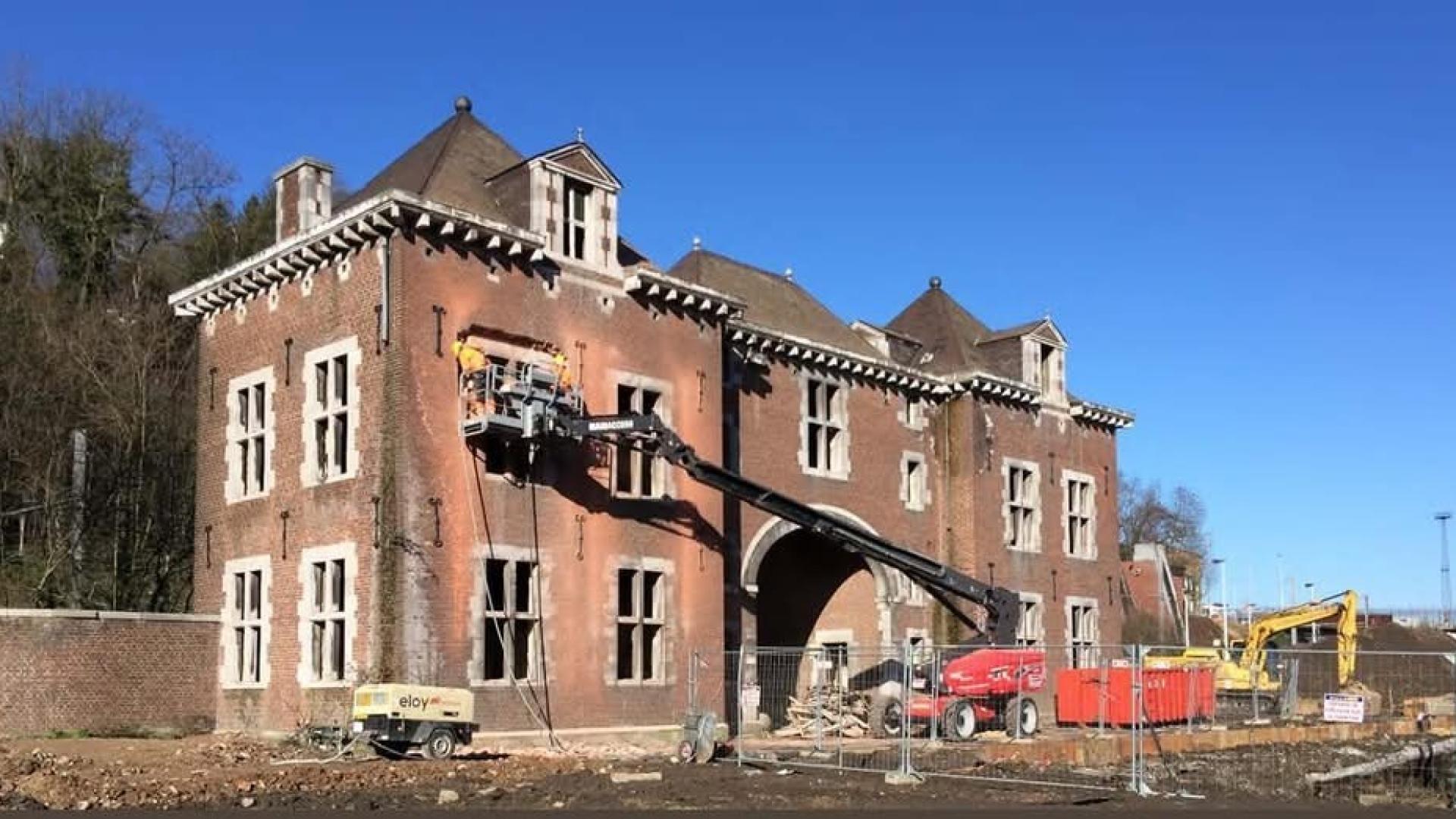 La Spi va  veut donner une seconde vie au pierres de l'Abbaye du Val Benoît