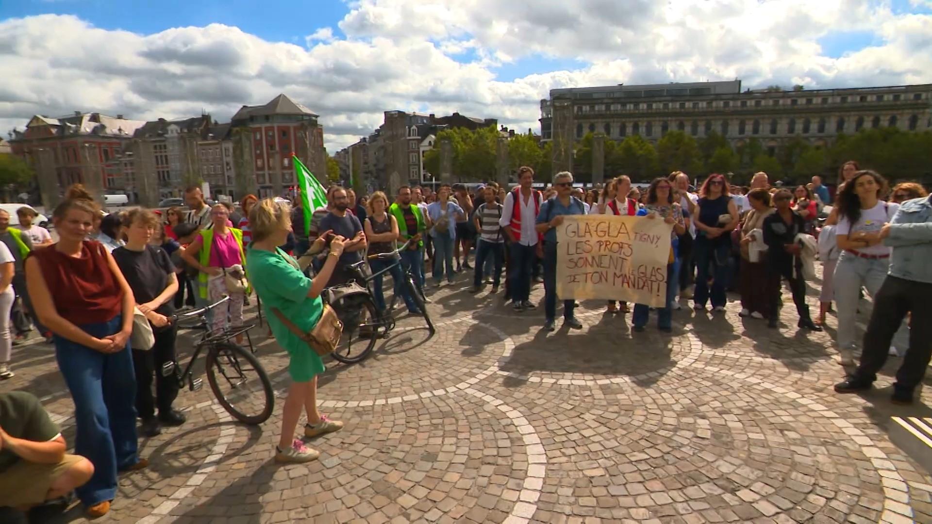 Enseignants : la mobilisation reprend à Liège