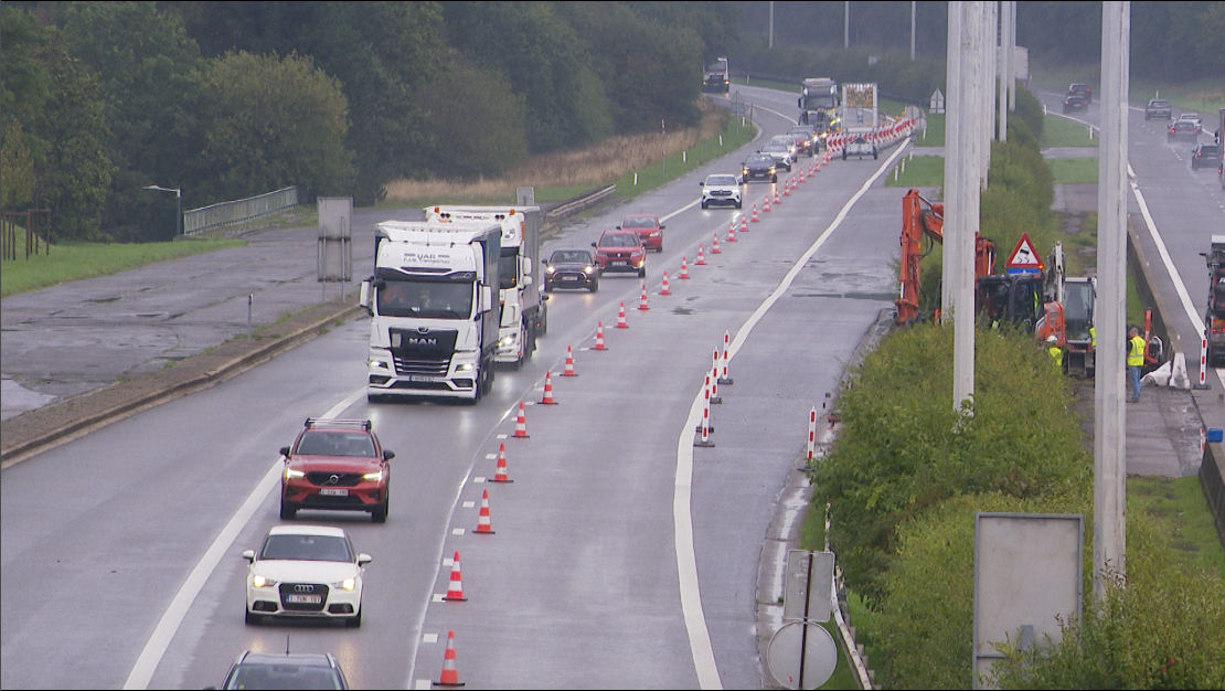 Attention aux perturbations sur l’E25/A26 entre Beaufays et Sprimont