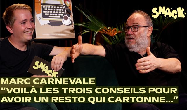 Marc Carnevale : de restaurateur liégeois à Monsieur Beurre, star des réseaux