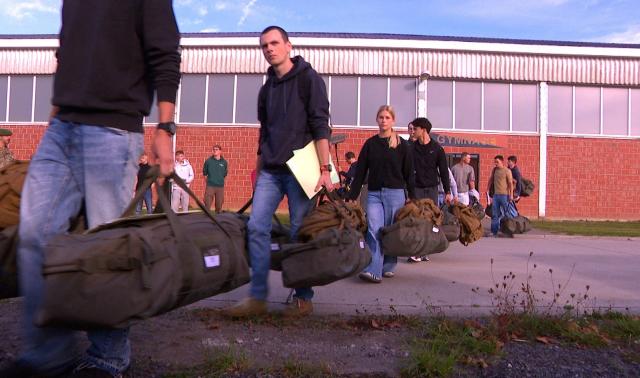 D-Day pour les militaires volontaires d'Amay