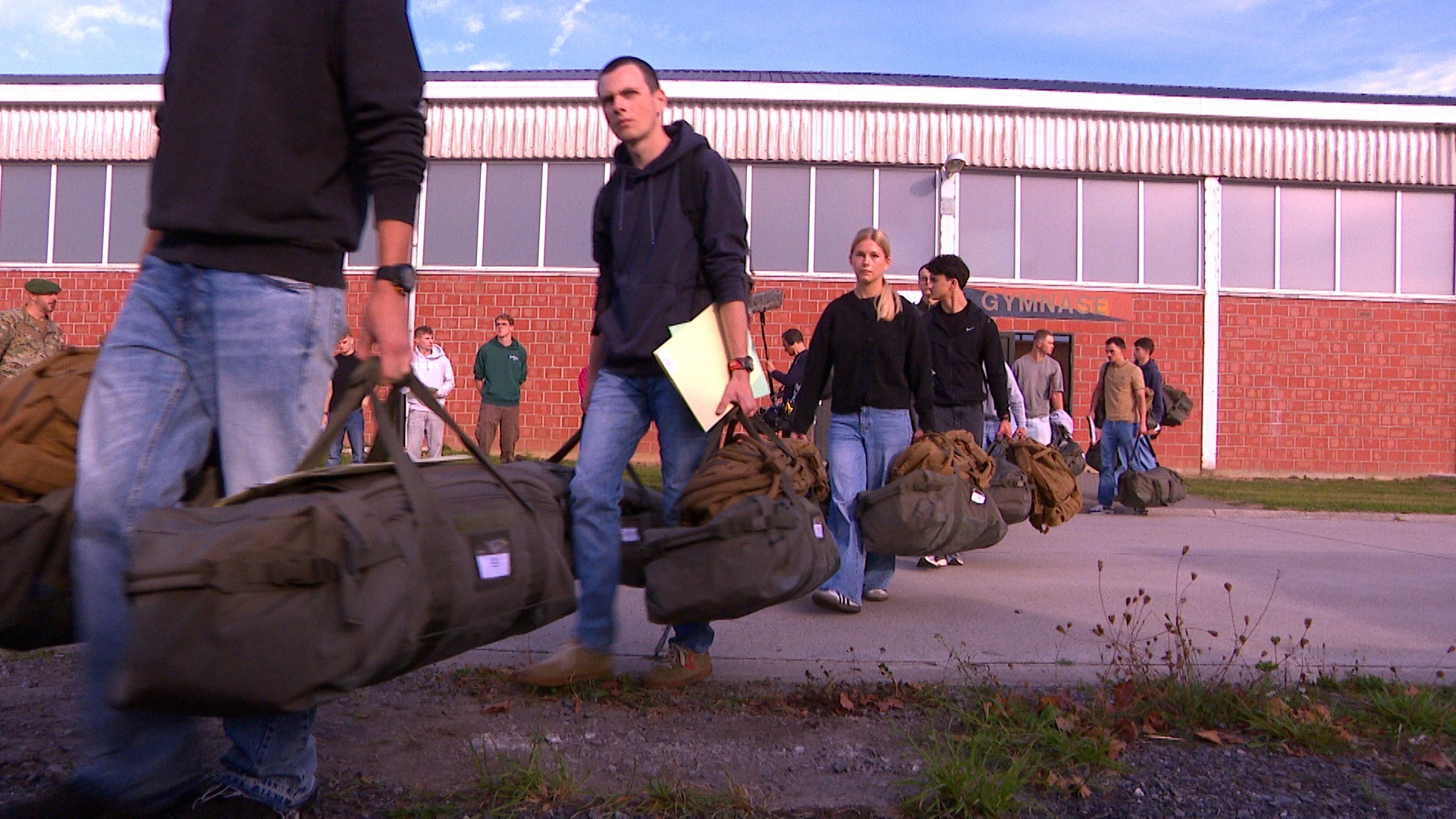 D-Day pour les militaires volontaires d'Amay