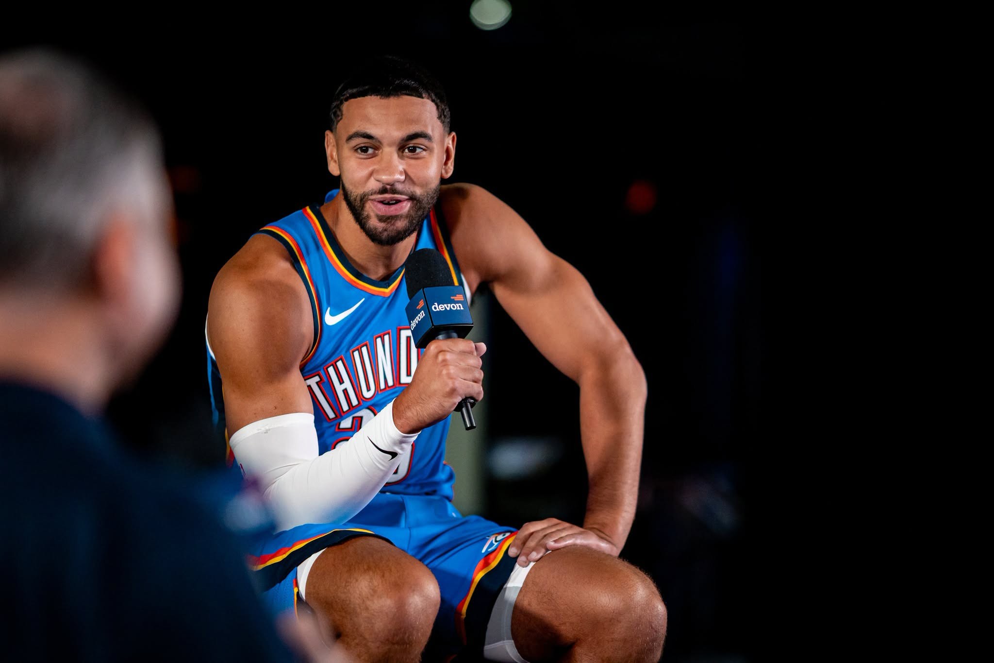 Ajay Mitchell prêt pour sa troisième saison NBA