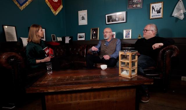 avec les auteurs Christophe Kauffman et Christophe Corthouts, le festival Mélange de couleurs et l'expo de Luna Mahoux