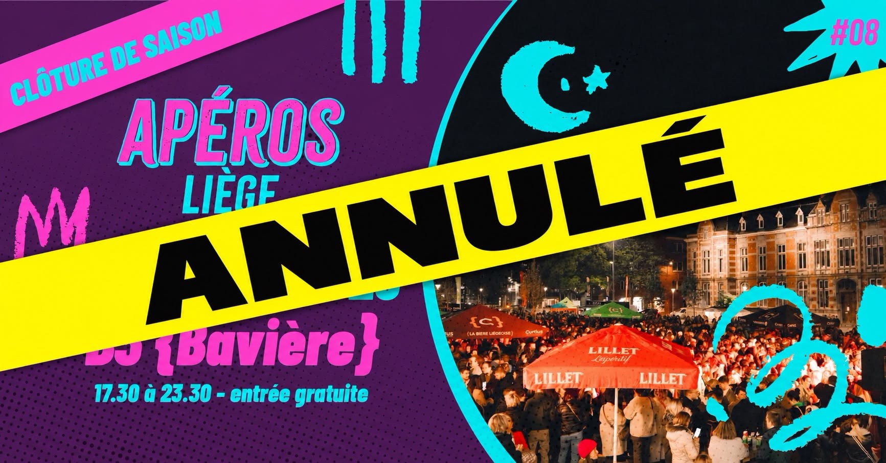 La tension à Liège provoque l'annulation ou le report de plusieurs événements