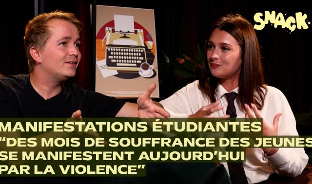 Révoltes étudiantes en Belgique : une étudiante manifestante répond à toutes nos questions