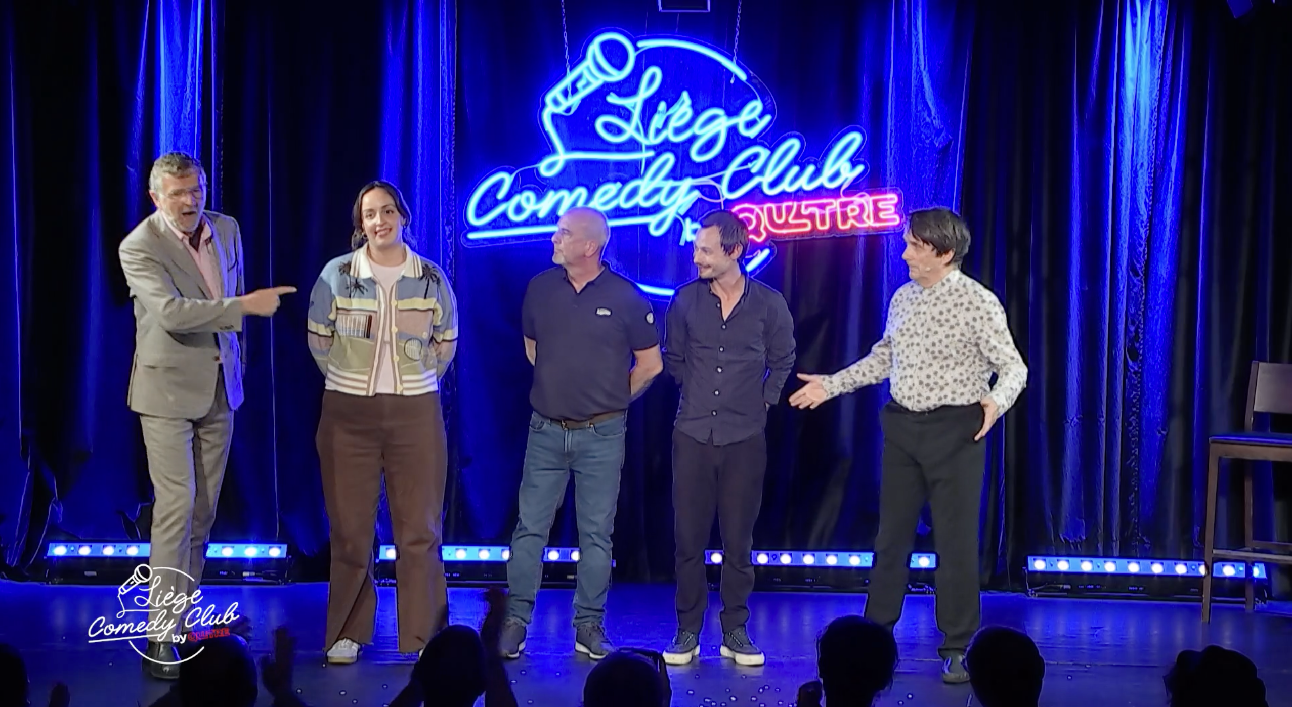 Liège Comedy Club #12 - Siham Bouzerda, Christian Savary, Jessie Kobel et Pierre Aucaigne