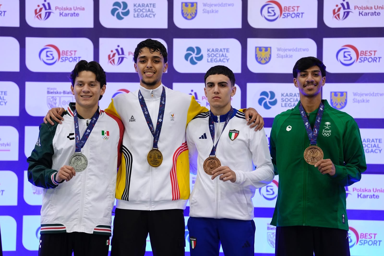 Amin Abdelmalki champion du monde de karaté chez les U21