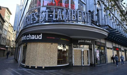 Manifestations: une cellule de soutien pour les commerçants liégeois