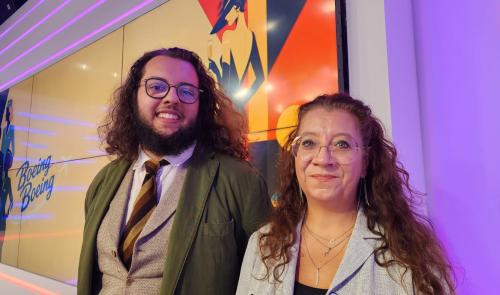 Nathalie Solhosse et Noé Pirson nous présentent "La veuve joyeuse" bientôt aux Variétés de Wallonie