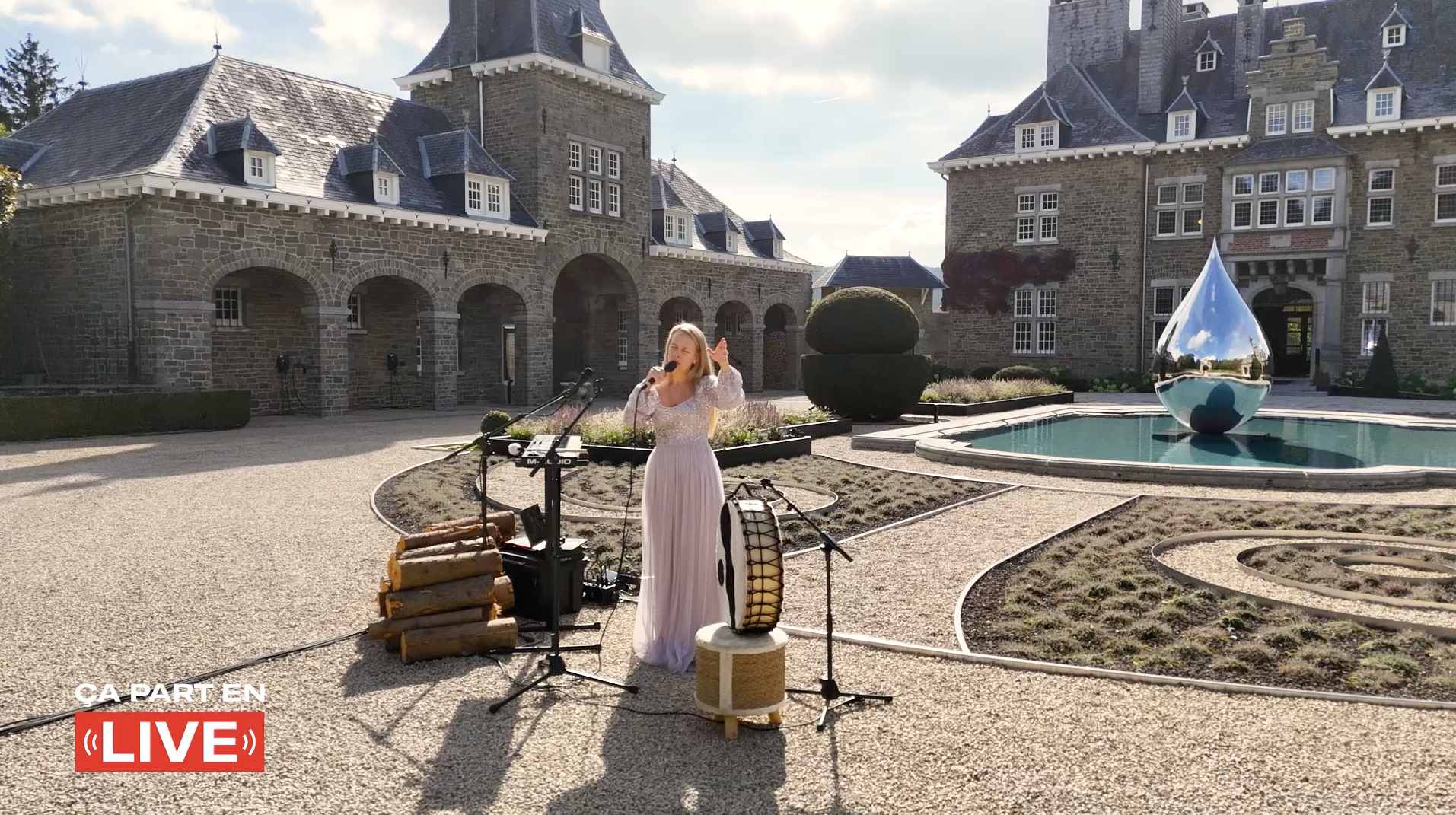 Ça part en Live — AUBHE au Manoir de Lébioles : une rencontre hors du temps