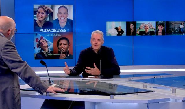 Invité : Jacques Duchateau pour son livre de portraits de 52 femmes "Audacieuses"