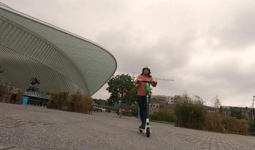 Les trottinettes électriques en location débarquent à Liège !