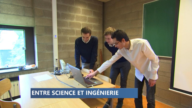 Des étudiants testent le numérique au service de la science