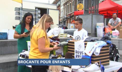 Waremme :  brocante par et pour les enfants