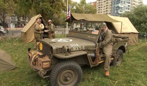 Un camp militaire américain pour commémorer la libération de Liège