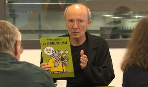 Imprimé à Vottem, le nouveau Chat de Geluck parle de vous!