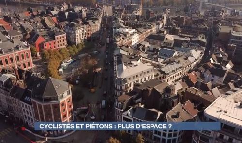 Cyclistes et piétons à Liège : Plus d'espace ?