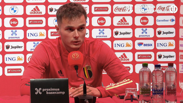 Vanheusden: "Pas de pression, juste de la fierté"