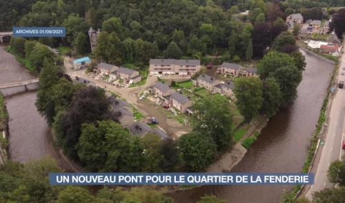 Trooz : Un pont neuf pour relier le quartier de la Fenderie
