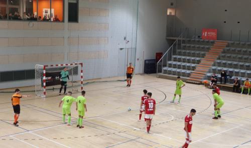 Première défaite de la saison pour l'équipe première de futsal du Standard
