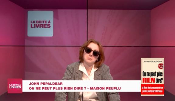 John Pepaldear, On ne peut plus rien dire ? (Maison Peuple)