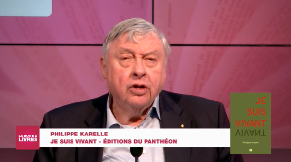 Philippe Karelle, Je suis vivant (Editions du Panthéon)