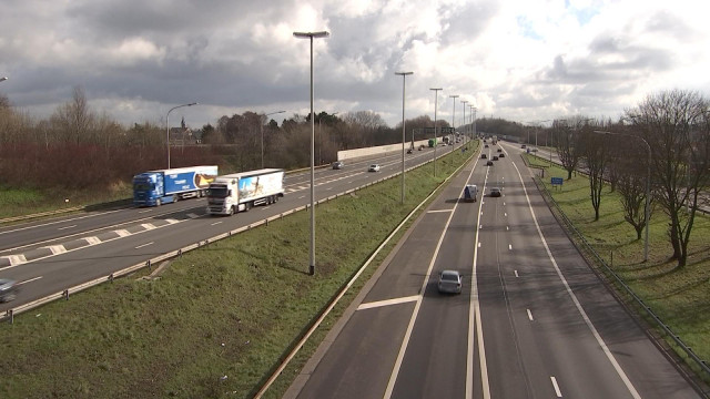 Autoroute et travaux : mise à 4 voies entre Loncin et Alleur