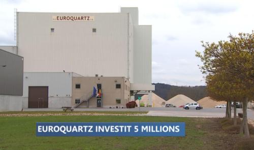 5 millions d'investissements pour Euroquartz à Hermalle